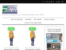 Tablet Screenshot of keystoriches.com